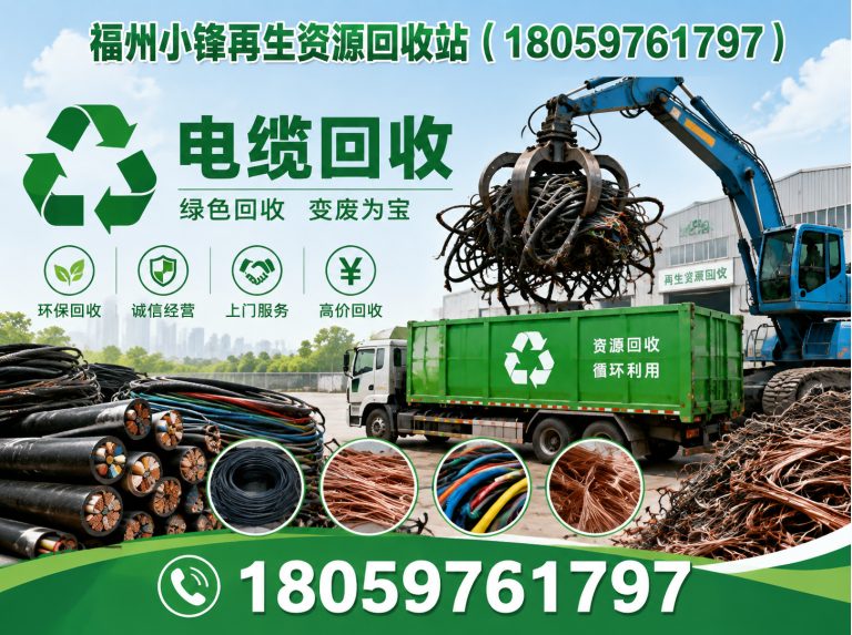 福州电缆回收展示图